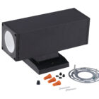 ASD BULB Square Outdoor Wall Cylinder