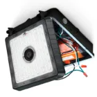 ASD LED Low-Profile Canopy fixture open