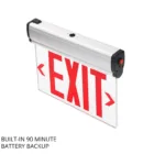 ASD LED Edge-Lit Exit Sign Red ASD-EXT-R