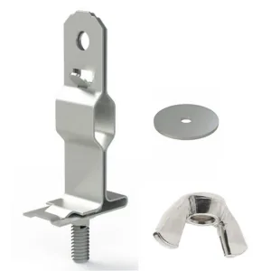 Westgate T-bar clip with suspension hole for an LED strip light